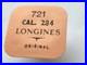 Longines 284 Watch Balance Complete Part 721