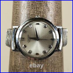 Longines Admiral Men 10K Gold Filled Mechanical Wind Watch Parts Or Repair Only