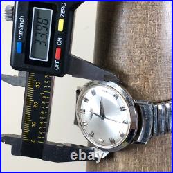 Longines Admiral Men 10K Gold Filled Mechanical Wind Watch Parts Or Repair Only