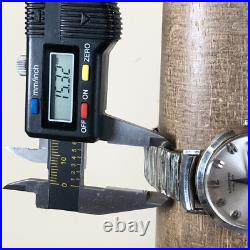 Longines Admiral Men 10K Gold Filled Mechanical Wind Watch Parts Or Repair Only