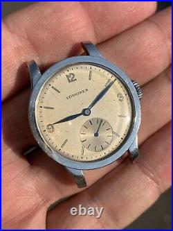 Longines Calatrava Cal 12.68Z Not Working For Parts Repair Vintage Watch