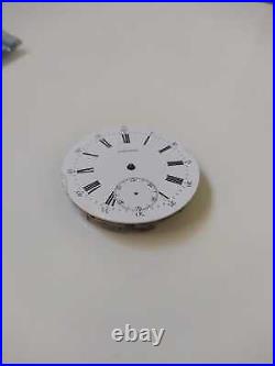 Longines Caliber 18.49 Pocket Watch Movement For Repair Or Parts