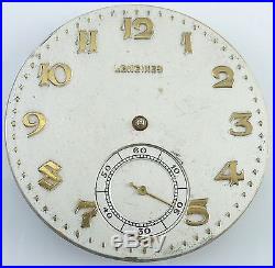 Longines Pocket Watch Movement 17.89M Spare Parts / Repair