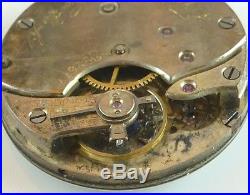 Longines Tiffany & Co. Pocket Watch Movement Fully-Jeweled Parts / Repair