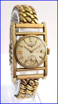 Longines Watch Cal 19.4, 14K GF Repair or Parts Longines Watch Cal 19.4, 14K GF Repair or Parts
