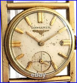 Longines Watch Cal 19.4, 14K GF Repair or Parts Longines Watch Cal 19.4, 14K GF Repair or Parts