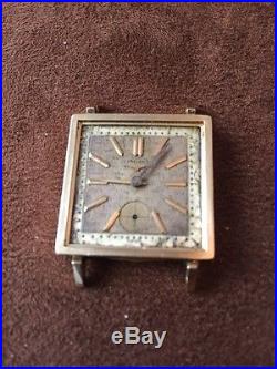 LonginesCal. 23Z 17J14k Gold Mens Watch For Parts Or Repair, D&A Case
