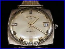 Lord Elgin 25 Jewels Automatic 10K Rolled Gold filled Mens Watch parts or repair