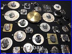 Lot 57 Watch Movements & Dials Faces For Parts / Repair / Crafting / Artwork