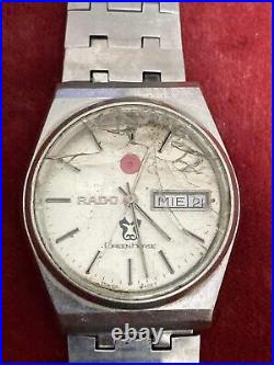 Lot 6 X Vintage RADO Watches Repair Gold Parts