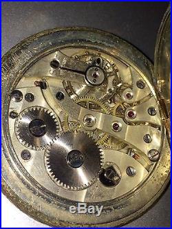 Lot De Montre Gousset Pièces Ou Réparation Pocket Watch For Parts Or Repair LUXE