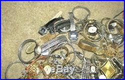 Lot Of 100+ Vintage & Modern Wrist Watches Mens Womens Timex As Is Parts Repair