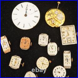 Lot Of 13 Vintage Mechanical Watch Movements for Parts/Repair- Free Shipping USA Lot Of 13 Vintage Mechanical Watch Movements for Parts/Repair- Free Shipping USA