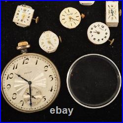Lot Of 13 Vintage Mechanical Watch Movements for Parts/Repair- Free Shipping USA Lot Of 13 Vintage Mechanical Watch Movements for Parts/Repair- Free Shipping USA