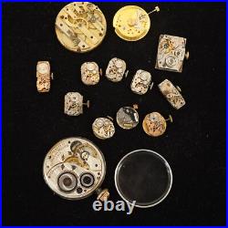 Lot Of 13 Vintage Mechanical Watch Movements for Parts/Repair- Free Shipping USA Lot Of 13 Vintage Mechanical Watch Movements for Parts/Repair- Free Shipping USA