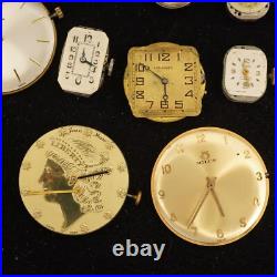 Lot Of 13 Vintage Mechanical Watch Movements for Parts/Repair- Free Shipping USA Lot Of 13 Vintage Mechanical Watch Movements for Parts/Repair- Free Shipping USA