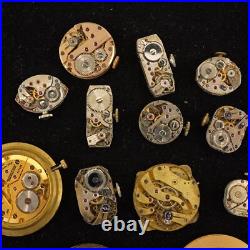 Lot Of 13 Vintage Mechanical Watch Movements for Parts/Repair- Free Shipping USA Lot Of 13 Vintage Mechanical Watch Movements for Parts/Repair- Free Shipping USA