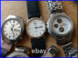 Lot Of 15 Wristwatch Watch Parts Repair