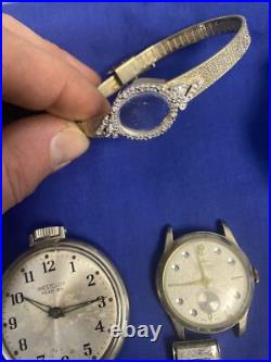 Lot Of 21 Various Watches PARTS/REPAIR