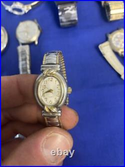 Lot Of 21 Various Watches PARTS/REPAIR