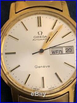 Lot Of Two Omega Geneve Swiss Watches Repair Parts