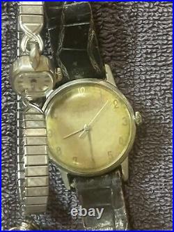 Lot Of Watches, Cases, And Parts For Repair And Resale Antique/Modern