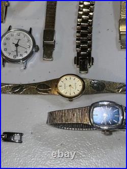 Lot Of Watches (NOT WORKING) For Parts Or Repair (A-5)