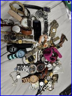 Lot Of Watches Some Work For Parts Of Repair AS-IS Radu Tag Nixon Vintage