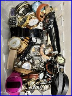 Lot Of Watches Some Work For Parts Of Repair AS-IS Radu Tag Nixon Vintage