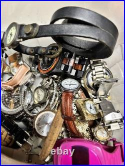 Lot Of Watches Some Work For Parts Of Repair AS-IS Radu Tag Nixon Vintage