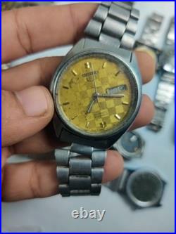 Lot of 11 Automatic Watches for Parts/Repair Mixed Brands Seiko, Romer, Omex