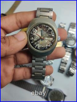 Lot of 11 Automatic Watches for Parts/Repair Mixed Brands Seiko, Romer, Omex