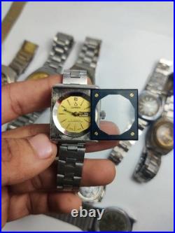 Lot of 11 Automatic Watches for Parts/Repair Mixed Brands Seiko, Romer, Omex