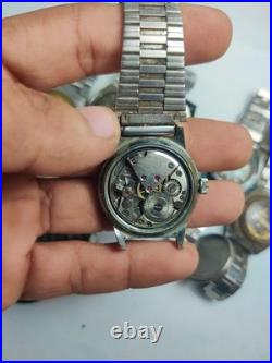 Lot of 11 Automatic Watches for Parts/Repair Mixed Brands Seiko, Romer, Omex