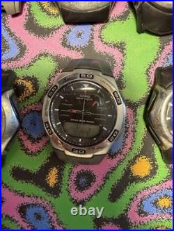 Lot of 11 Timex Armitron Casio Ana-Digi Watches Parts Repair No Bands Working