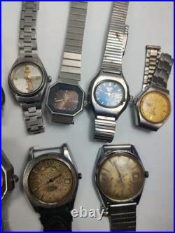 Lot of 12 Automatic Watches for Parts/Repair 6 Seiko Women's + Mixed Brands