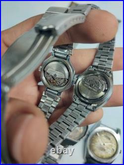 Lot of 12 Automatic Watches for Parts/Repair 6 Seiko Women's + Mixed Brands
