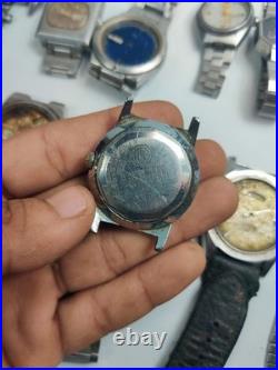 Lot of 12 Automatic Watches for Parts/Repair 6 Seiko Women's + Mixed Brands