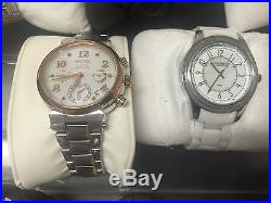 Lot of 12 Watches Men's Women's Citizen Seiko Invicta -For Parts & Repair Only