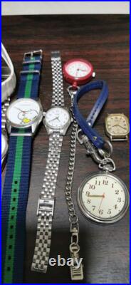 Lot of 14 Watches for Parts/Repair JUNK Condition Mixed Brands & Models WM121