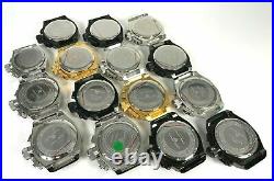 Lot of 15 SWISS LEGEND Trimix Chronograph Watch Faces Dials Parts Repair AS IS