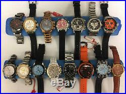 Lot of 15 SWISS LEGEND Watches PARTS/REPAIR PHOTOS ONLY REPRESENT TYPE OF MIX