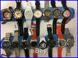 Lot of 15 mixed-brand Watches PARTS / REPAIR PHOTOS ONLY REPRESENT TYPE OF MIX
