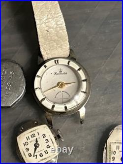 Lot of 18 Vintage Ladies WatchesUntested As-Is For Repair Or Parts See Photos