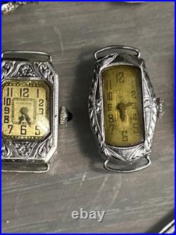 Lot of 18 Vintage Ladies WatchesUntested As-Is For Repair Or Parts See Photos