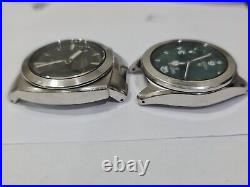 Lot of 2 Seiko AGS SUS Kinetic 5M22 / 5M42 Japan Made / For Parts or Repair