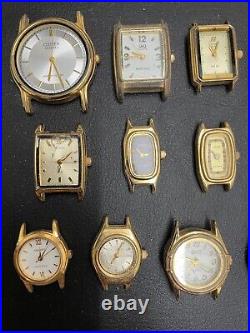 Lot of 20 Vintage Watches Various Makes Brands. Untested. For Parts Repair CL51