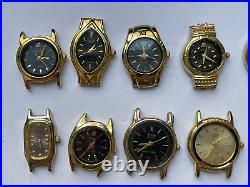 Lot of 28 Vintage Citizen Watches Untested. Parts Repair C138