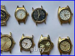 Lot of 28 Vintage Citizen Watches Untested. Parts Repair C138