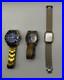 Lot of 3 Quartz Watches Not Working For Parts or Repair As-Is